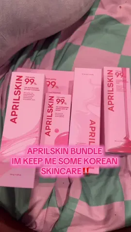 One thing for sure two things for certain I’m keep me some Korean Skincare‼️👏🏾#Aprilskin #koreanskincare #aprilskinskincare #glowingskin #tiktokshopbacktoschool 