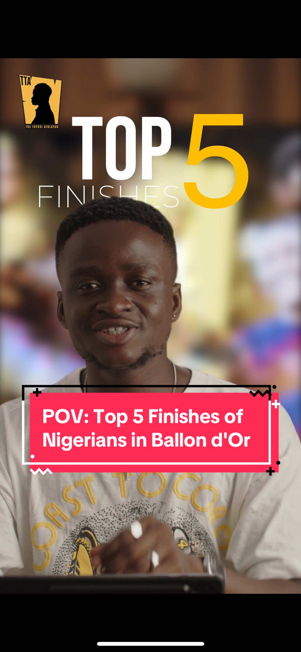 A respectable number of Nigerians have been nominated for the Men’s #BallonDor  over the years 🇳🇬. But who holds the highest finishes? Here are the Top 5 Nigerian Ballon d’Or rankings of all time 📈 #BallonDor  | @ballondor #fyppppppppppppppppppppppp #footballtiktok #creatorsearchinsight 