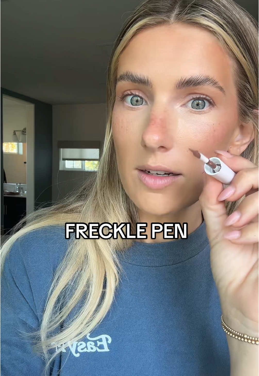 Trying out a new freckle pen! What are your thoughts and is there any brands yall love? #olebrandselect #freckles #ttshop 