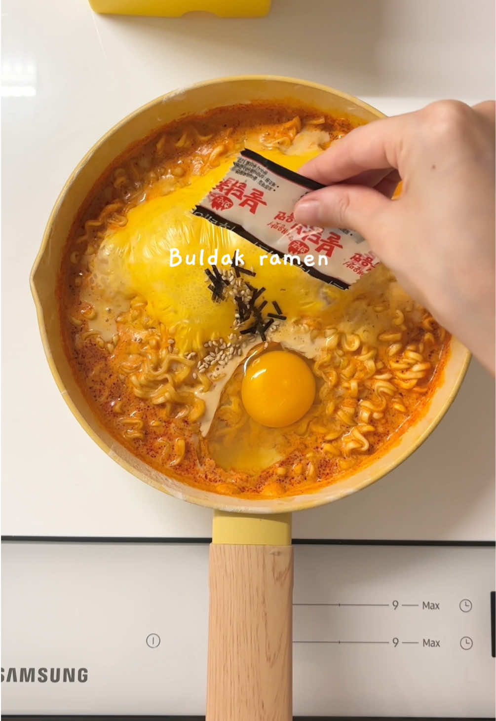크림치즈불닭 만들기🌶️🥛 #buldak #koreanfood #EasyRecipes #asmrcooking 