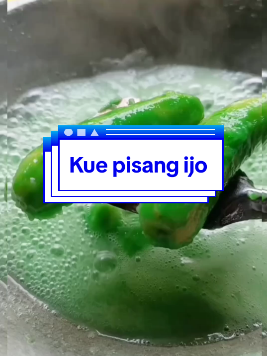 Kue pisang ijo#kuepisangijo #pisangijo #resepcemilan #idejualankuliner #jajanankekinian 