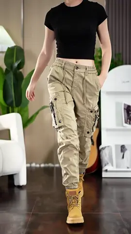 #pants #menwear #newtrend #fasion #outfit Multi-pocket outdoor travel and hiking casual pants with zippers#cool #handsomeboy #summerwear #casualoutfits 