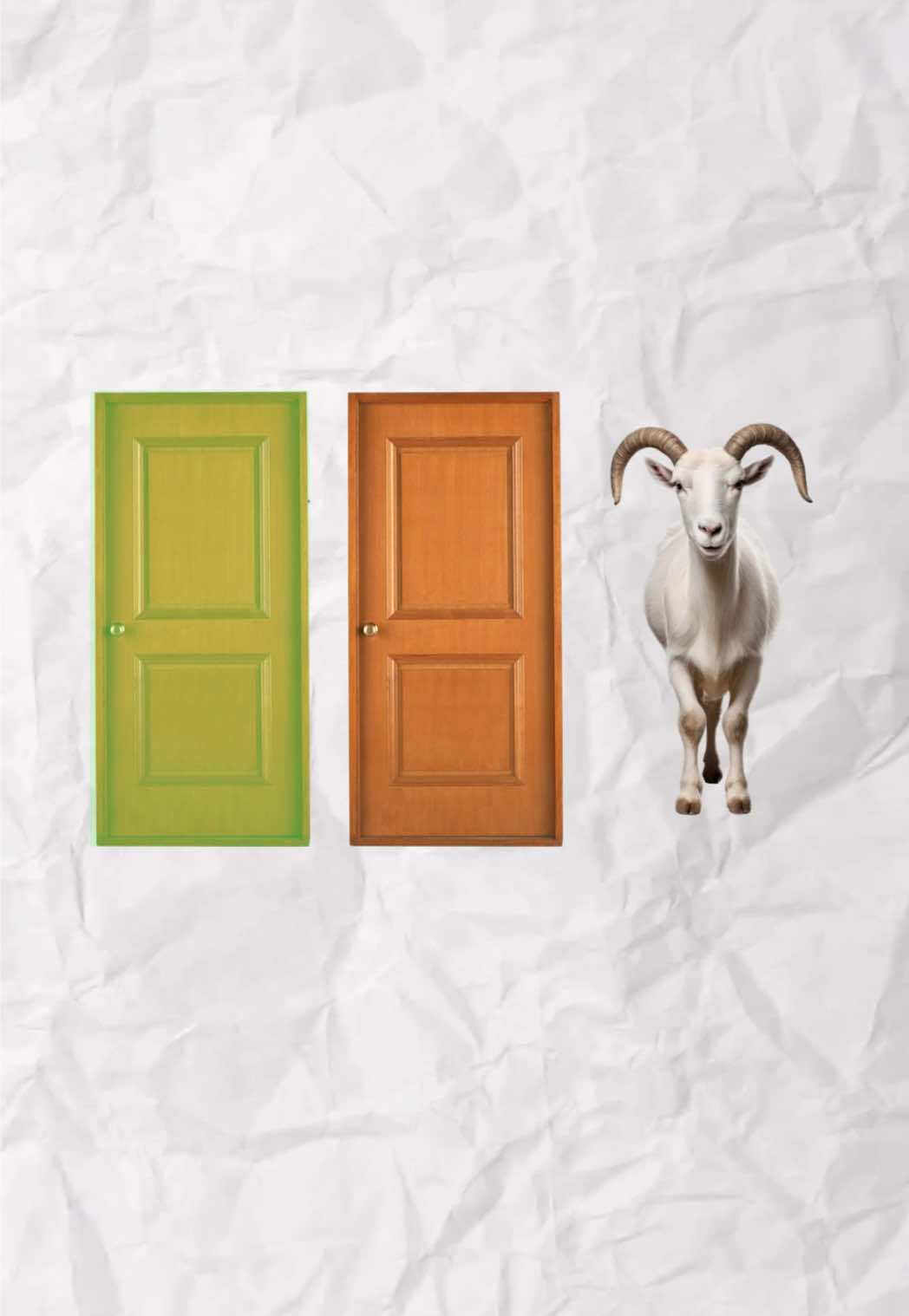 You should always swap to the final door #math #fyp #foryoupage #LearnOnTikTok 