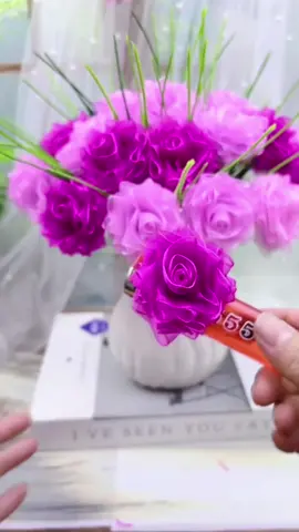 Handmade diy ribbon purple rose flowers #handmade #handmadegifts #flowers #gift #ribbon #rose #handmadecraft #DIY #handmadegifts #diyproject #craft #diyfashion #diycraft #handcraft 