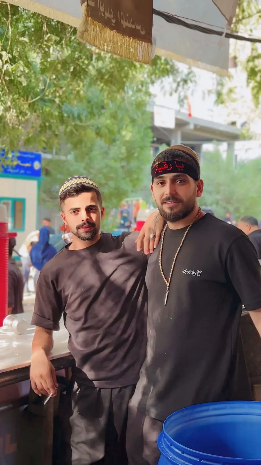 #خدمه_الحسين_شرف_لنا #كربلاء #شارعالشهداء 