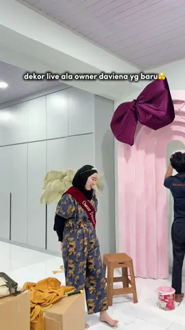 owner daviena yg lama mana pernah dekor se gemes ini🤭 @OWNER DAVIENA SKINCARE 
