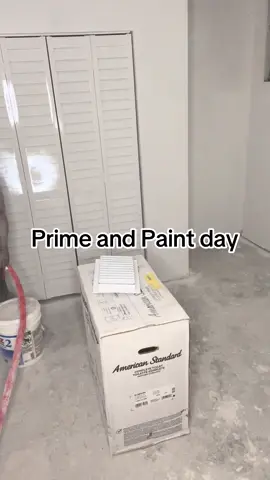 It’s prime and paint day finishing up renovation , #prime #paint #tiktokcreator #fyppp #creator 