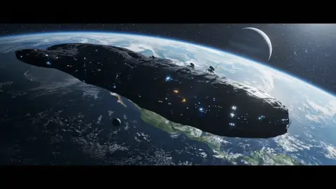 massive mothership heading to earth #mothership #viral #tiktok #wow #alien #ai