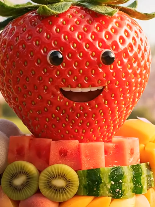 Fruit_Skewer Giant Meadow Dream #foruyou #FoodTok #asmrfood #foodeatingvideos