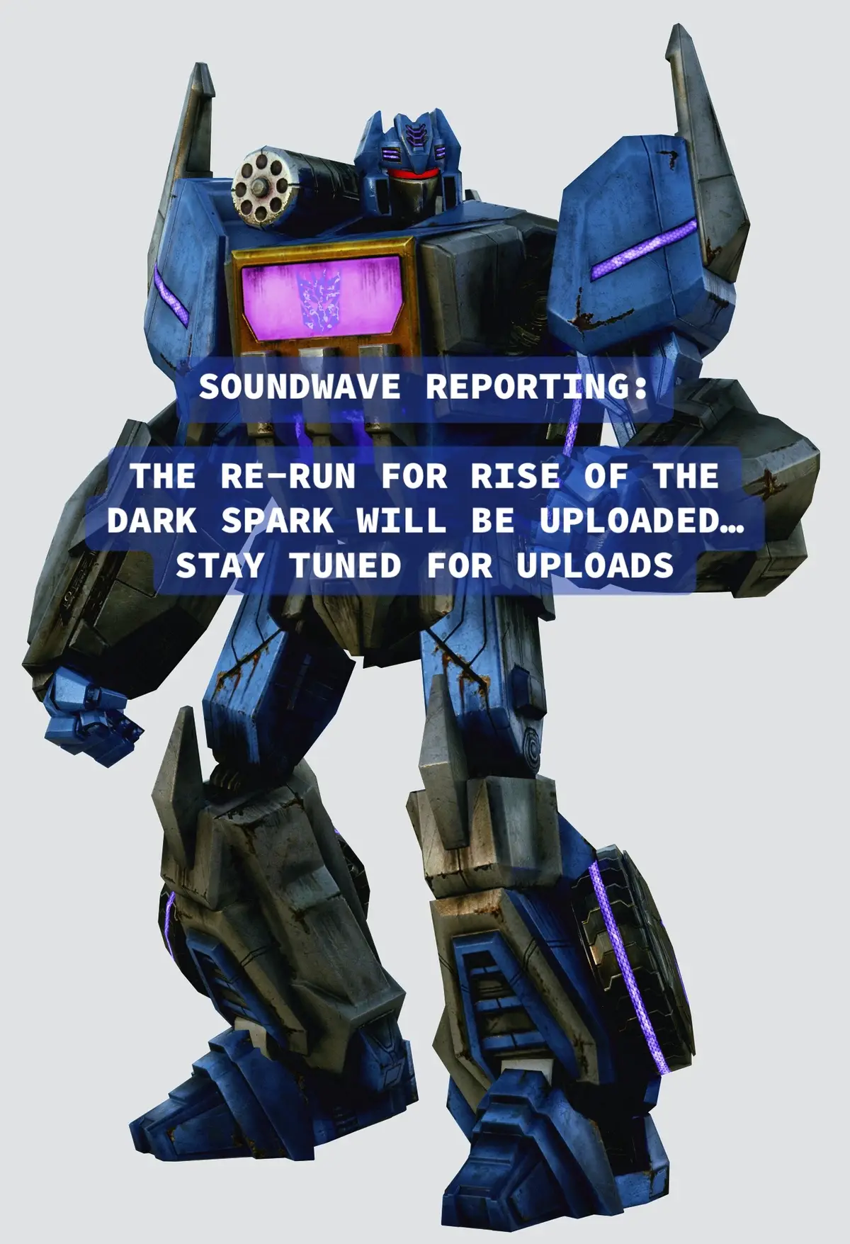 Chapters 1 and 2 will be uploaded…stay tuned for another re-run #riseofthedarkspark #gameplay #drift #soundwave 