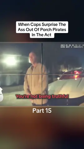 When Cops Surprise The Ass Out Of Porch Pirates In The Act 