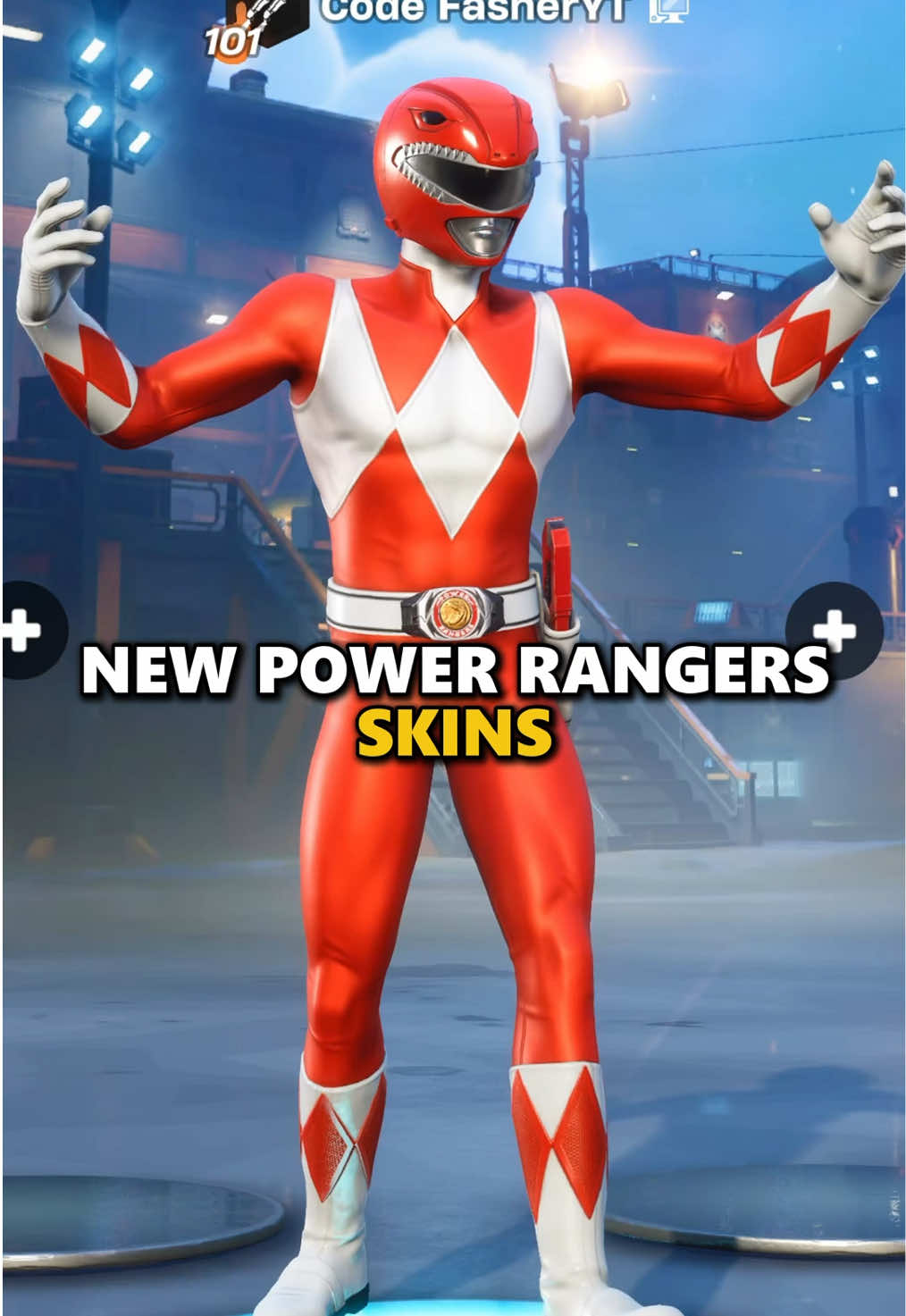 New Power Rangers Skins!😍 #fortnite #fortnitebr #fortniteclips #powerrangers #fasher 