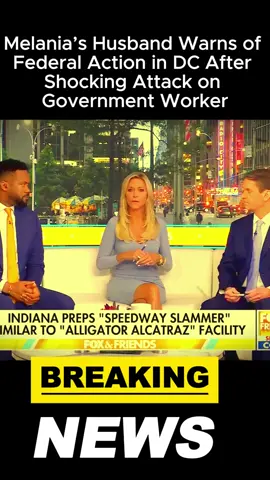 Melania’s Husband Warns of Federal Action in DC After Shocking Attack on Government Worker#olebrandselect #fentysuperbrandday #news 
