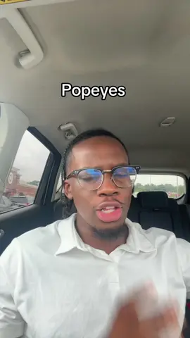 Popeyes gotta be better 