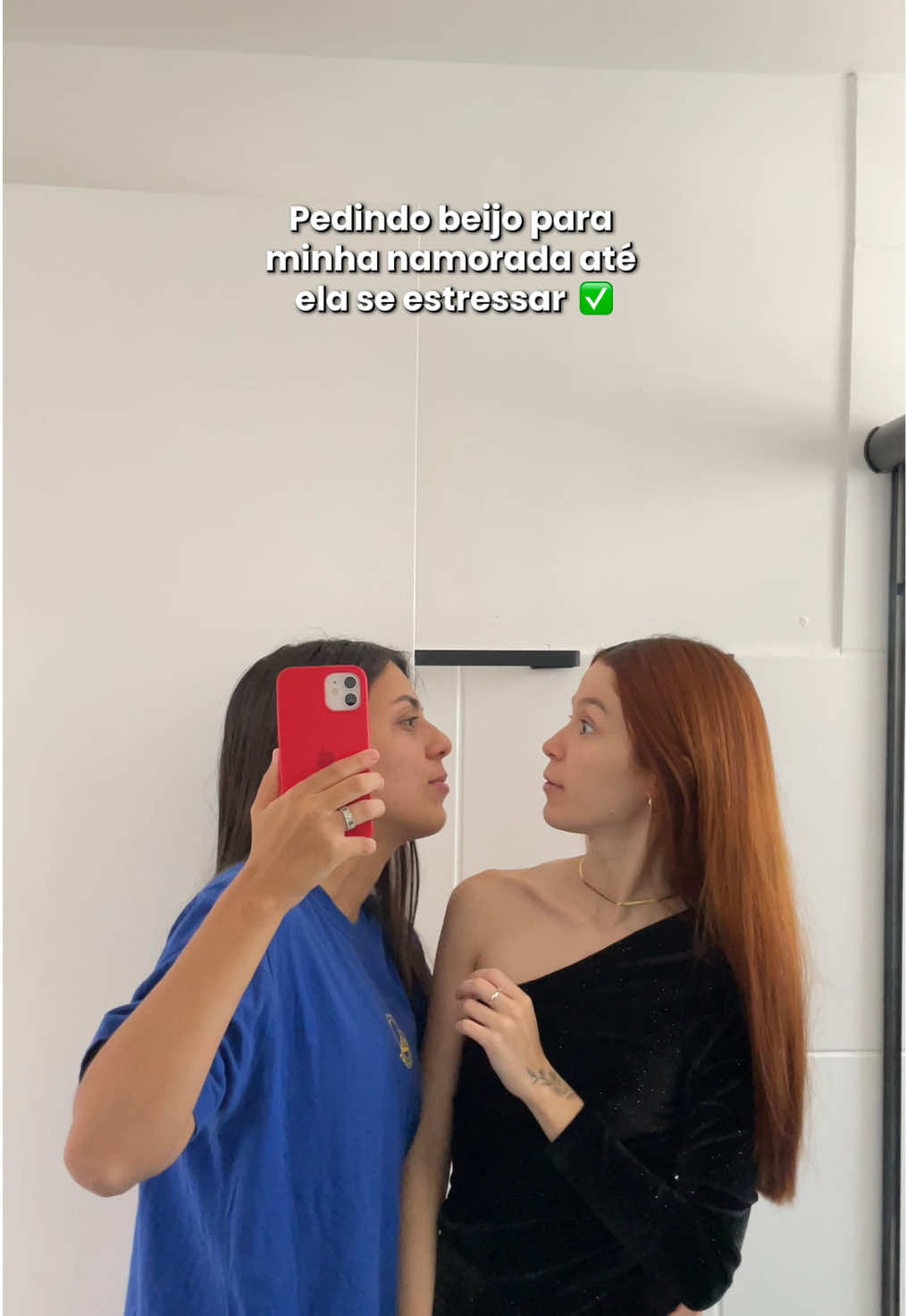 Acho que vou ficar sem beijinho por uns dias 😅 kkkkkk