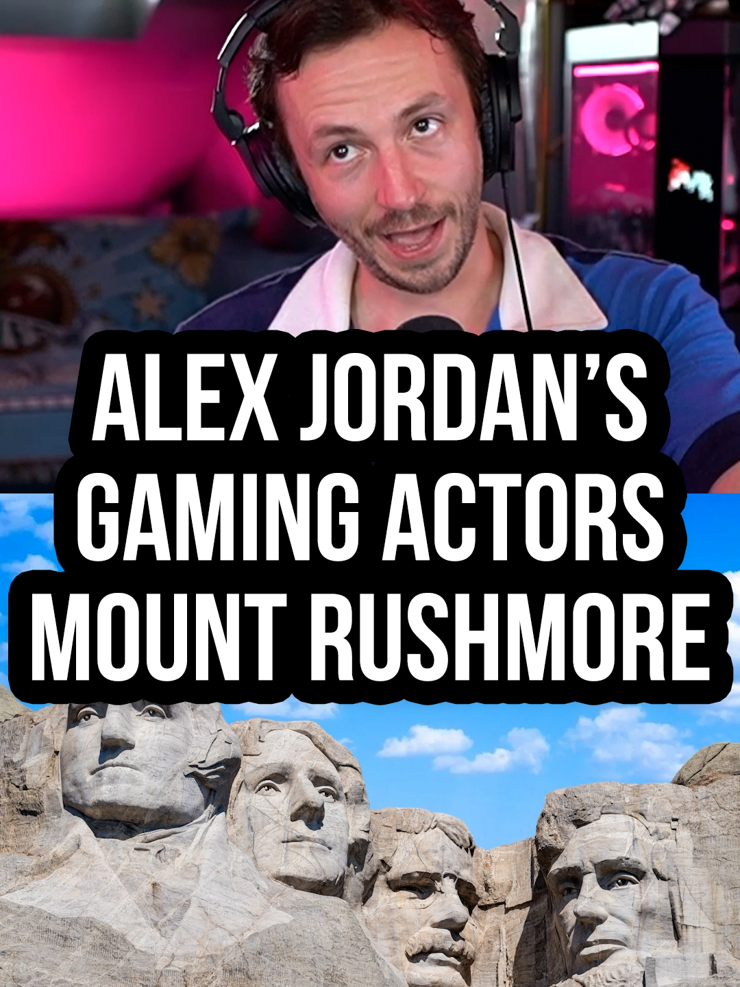 Alex Jordan of The Alters creates his Mount Rushmore of video game actors #Gaming #TheAlters #VoiceActors