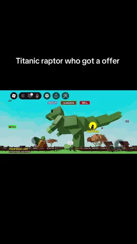 @🏐 shoutout  | trading titanic raptor #fyp #fypシ #viral #trending #roblox 