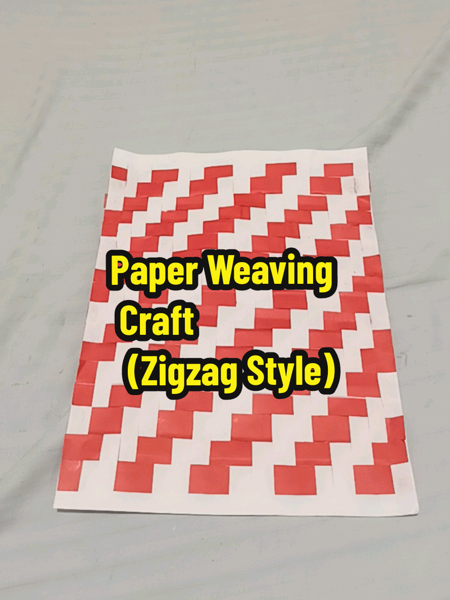 Paper Weaving Craft..  ( Zigzag Style craft)    For today's video e gumawa uli ako ng paper Weaving o sa tagalog  papel na banig. yung unang ginawa ko e yung basic lng eto naman iba naman yung style nya pa zigzag naman yung gawa ko. sa mga may gusto nito etry nyo na din hindi sya ganun kadali di tulad ng nauna may time na malilito kayo sa pag lagay ng papel pero habang tumatagal e magagamay nyo din ang paggawa nakaka challange gawin kaya itry nyo na din.  pa follow na lng po ako ng aking video and watch nyo na din po hanggang sa dulo salamat.  #DIY #craft #papercraft #paperweaving #paper 