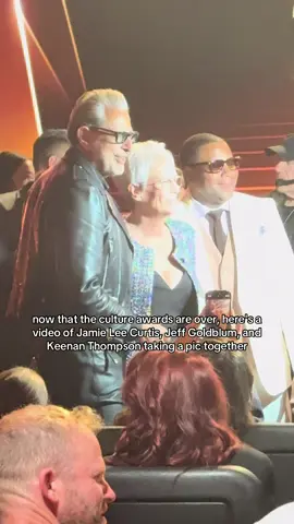 I wasn't sure what to do with this video so ...here you go #lasculturistas #lcca #cultureawards #jeffgoldblumschest 