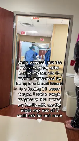This was my third C-section. My first I was 16 and terrified but I had my mother and she always made everything better, God rest her soul. My second one… I was in a very abusive relationship and the ONLY two things I remember about the birth of my middle child was my oldest holding her for the first time and arguing with my child’s father because he wanted me to swear on my kids life I would never have babies with anyone but him… he’s the DEFINITION of a narcissist!. I couldn’t do it because I knew I would leave him one day. I couldn’t put it on my KIDS LIFE! 🥺 I don’t remember anything else and barely even remember her first couple years. I was told it’s a trauma response, my brain blocked out that point in time due to all the abuse.  This pregnancy was by far the most wonderful experience because I was surrounded by LOVE the WHOLE time! Even tho I faced preeclampsia, I was as swoll as a hippo, had gestational diabetes, high blood pressure.. I was still so in love. My family and my fiancés family always made sure I was okay. I can tell you from having three totally different birthing experiences that being surrounded by love makes anything better. Choose wisely who you have children with. 🫶🏼 I now have a beautiful 18 year old daughter, a beautiful 13 year old daughter and a beautiful baby boy under 1. My life is fulfilled 🤍