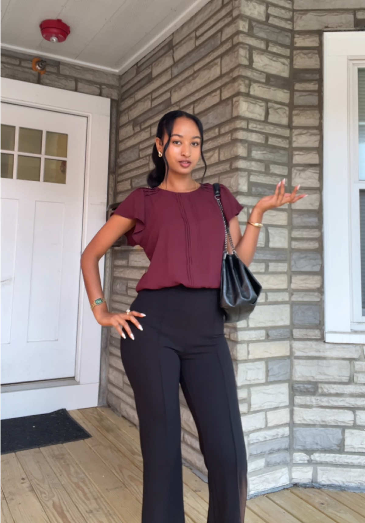 PA school orientation week looks #paschool #orientationoutfit #bussinesscasual #corporateoutfits #OOTD 
