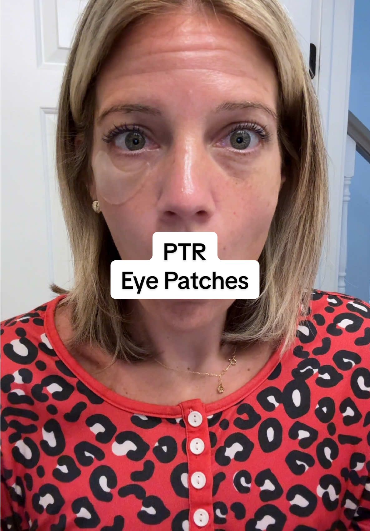 Replying to @Life with Alexis 🌺 Mama's running on caffeine and chaos… these Instant FirmX Eye Patches from @Peter Thomas Roth Labs make my under-eyes look like I slept. They go on white, turn clear when they're done, and take zero effort. Moms need these in their skincare survival kit. #undereyepatches #puffyeyes #tiredmom #puffyundereyes #tiktokshopcreatorpicks 