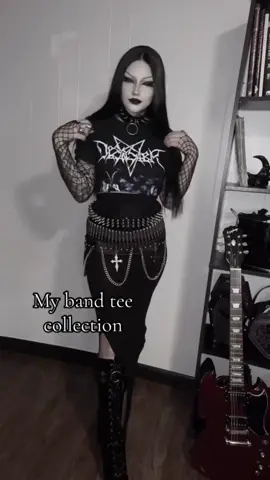 Reposting bc I forgot a shirt lol #metalhead #metal #bandmerch #deathmetal #alt #goth 