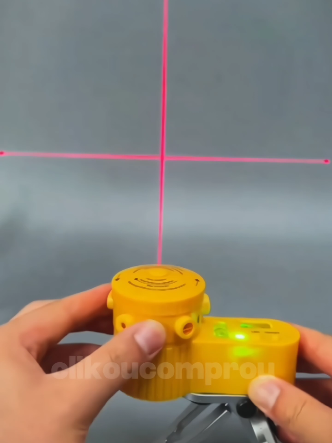 Nível Laser Giratório 360º Com tripé 5 modos 