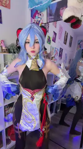 Been awhile since I did Ganyu #ganyu #ganyugenshinimpact #ganyucosplay #GenshinImpact #ganyucosplay #genshinimpactcosplay 