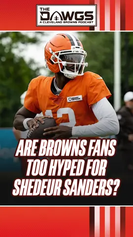 Are Browns fans too hyped for Shedeur Sanders? #fyp #clevelandbrowns #browns #shedeursanders #coloradofootball 