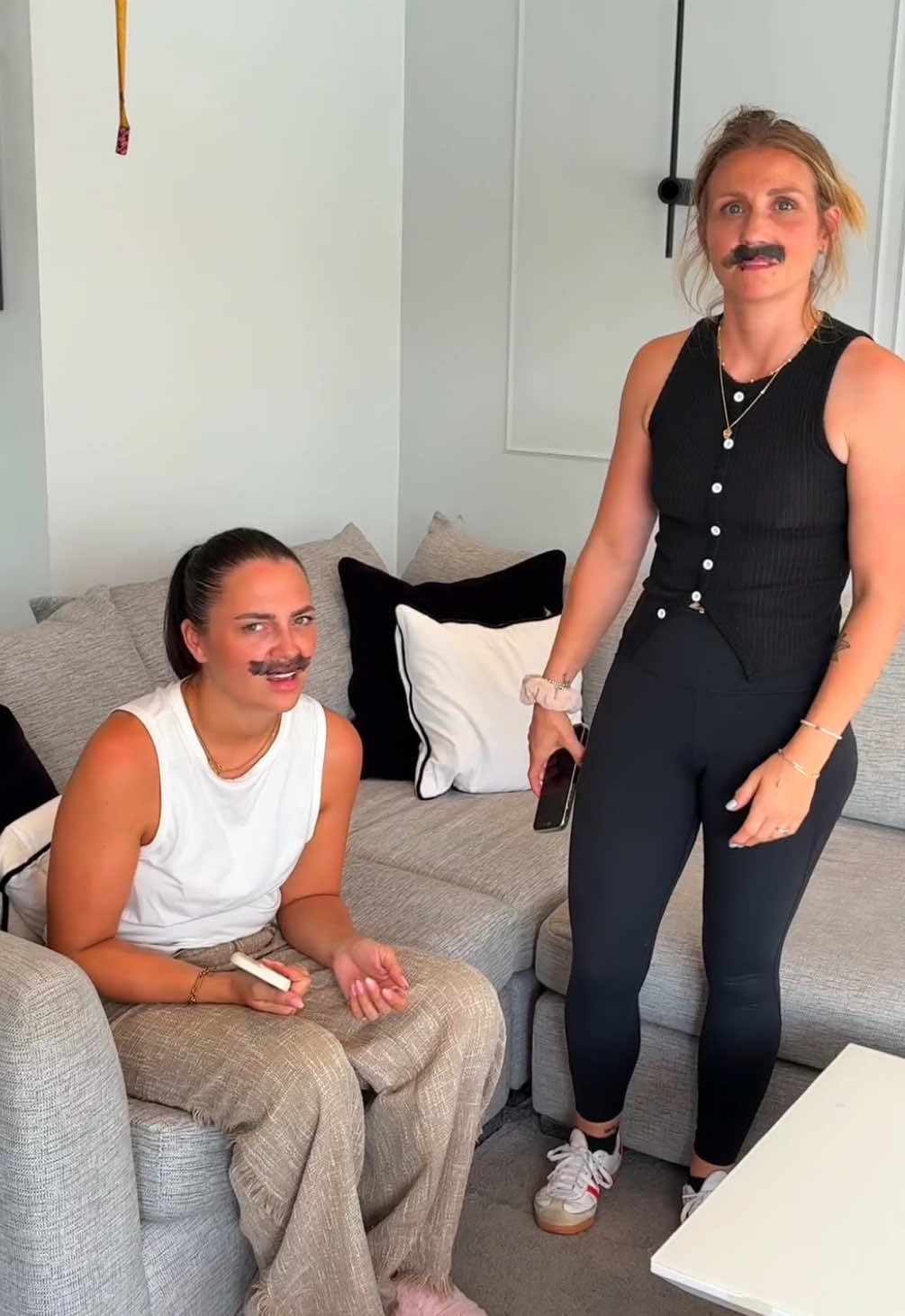 The girls have unwanted moustaches 🥸