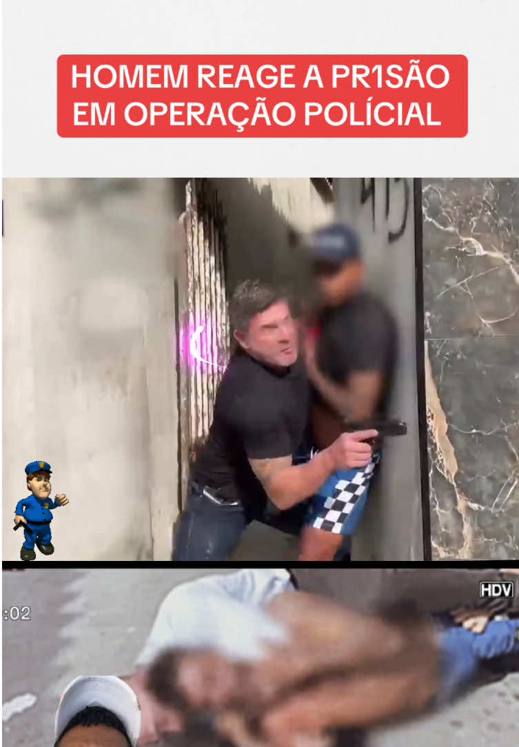 Homem reage a prisão em operação policial  parte/1 #noticia #vocepordentro #sejainformado #policia #perseguicaopolicial #climaquente #perceguiçao 