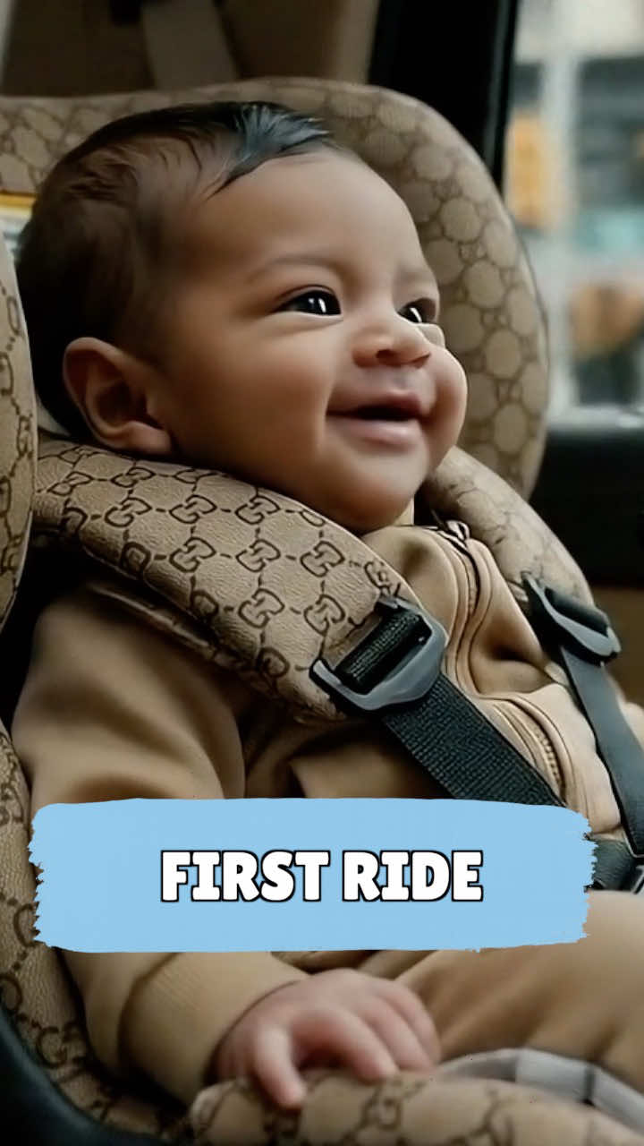 They’ve been discharged. Diapered. And delivered to the car seat. Time to ask: how’s the ride home going? #babytalk #wehadtoask #funnybabies #babiesoftiktok #babyinterview 