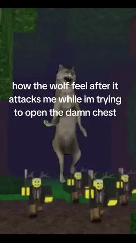 #99nightsintheforest #funny #wolf #roblox #meme 