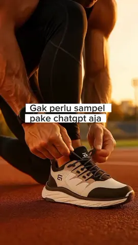 1.Buka chatgpt 2.Upload gambar sepatu 3.Paste prompt ini : 