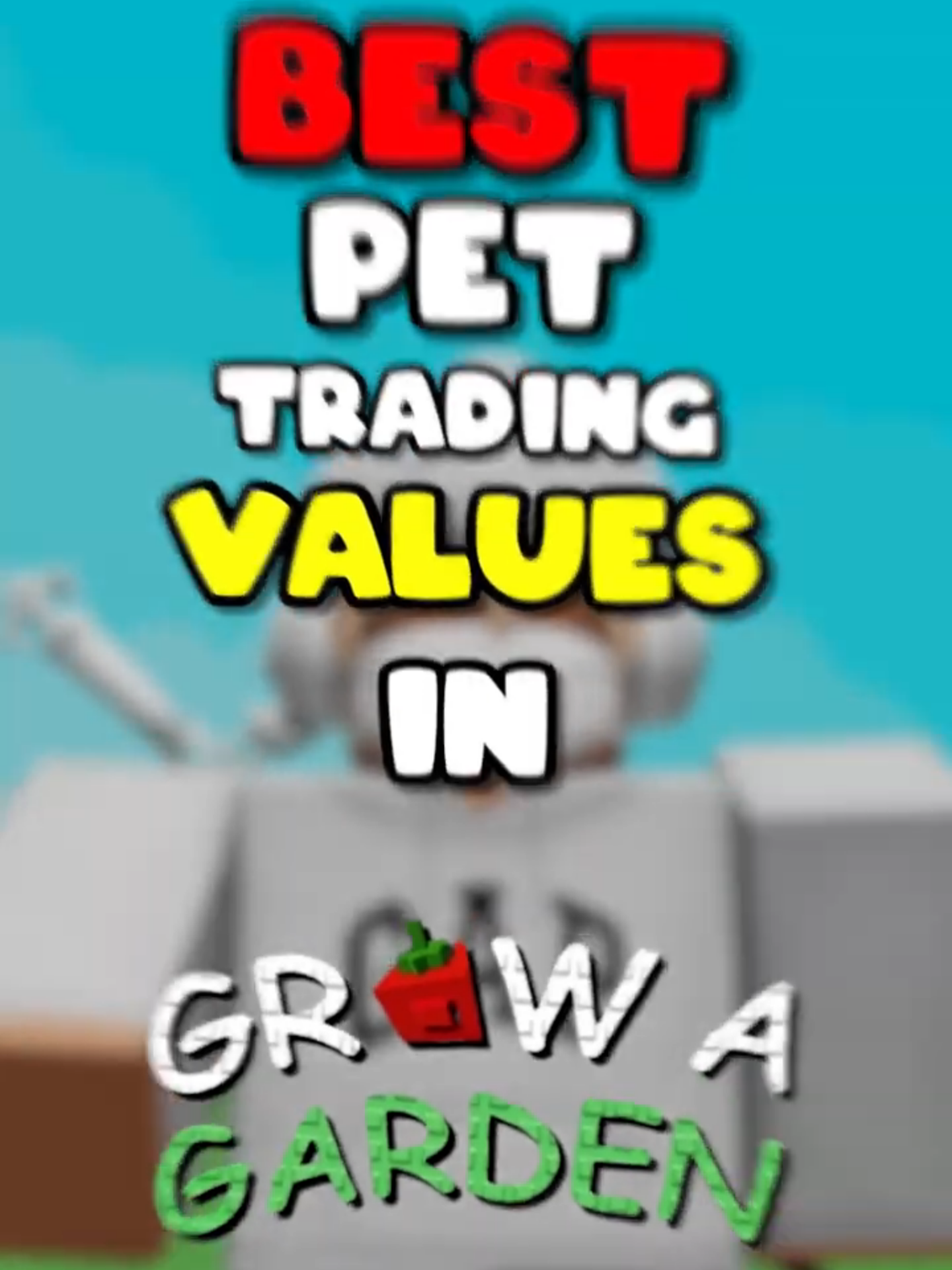 BEST Pets Trading VALUES In Grow A Garden #roblox #growagarden