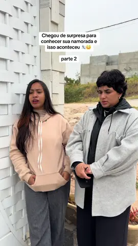 Chegou de surpresa para conhecer sua namorada e isso aconteceu 🛩️😳 Parte 2