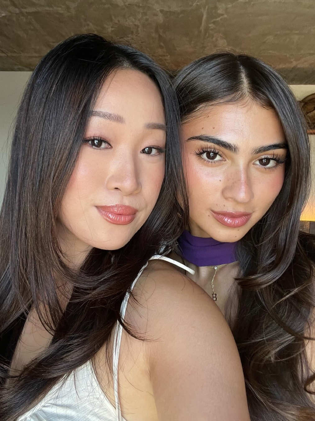 Libra duo except one of us was born after 2000 and one of us still doesn’t know what “spam the white thing” means @Bella @Rare Beauty 