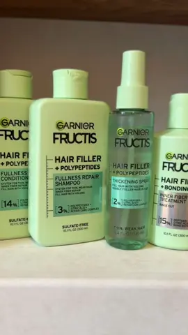 When you find a great way to revitalize your summer hair back to its thick, full glory, you don’t have to hide it. The @GarnierUSA Fructis Hair Filler + Polypeptides Fullness Repair system does it all and then some. Scream it from the top of mountains and thank me later! #GarnierPartner #GarnierFructisHairFiller #GarnierHaircare #ad 