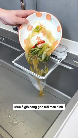 Giá treo túi lọc rác bồn rửa bát LIVING C tích hợp để đồ rửa chén ngăn tắc nghẽn, giá lọc thức ăn thừa #giatreotuilocracbonrua #giatreotuilocrac #tuilocracbonruachen #tuilocrac 