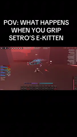 POV: WHAT HAPPENS IF YOU GRIP SETRO’S E-KITTEN #typesoul #typesoulroblox #roblox #fyp 