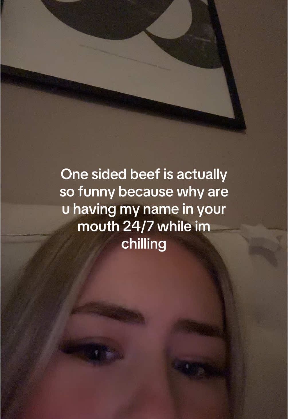 #onesidedbeef #delusional 