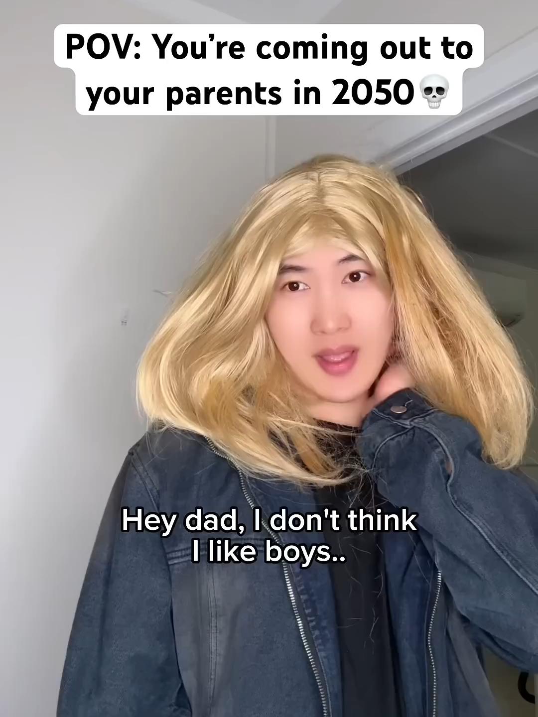 POV_ It’s 2050 And You’re Coming Out To Your Parents💀 #comedy #shorts iB:@bjcalvillo