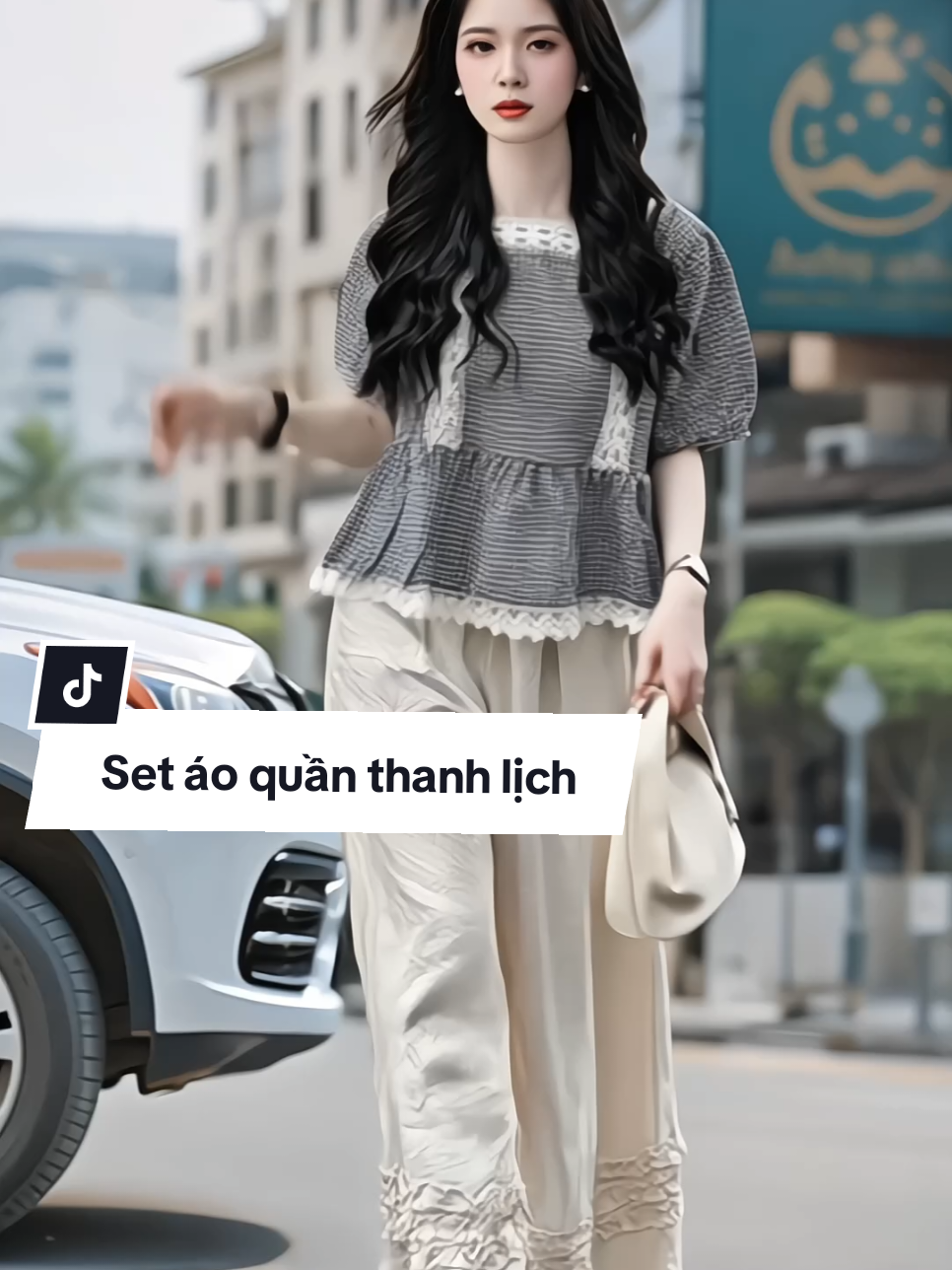 Set áo quần nữ thanh lịch form rộng rãi, có đủ size cho chị em nha, áo babydol phối bèo xinh xắn che khuyết điểm tốt, kèm quần suông bèo gấu đáng yêu, chất mát #setdoxinh #setdonu #setdodep #ThoiTrendNu #xuhuong #saonguyen99 
