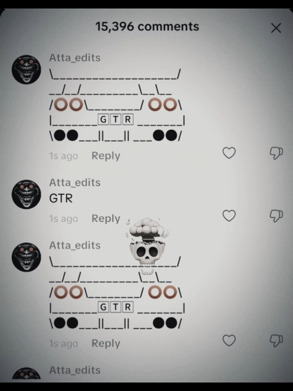 GTR Comment Tutorial ☠️ #trollface #edit #gtr #comment #tutorial #tiktok #viral #fyp 