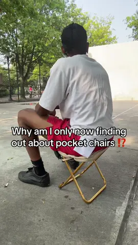 So clutch when there’s no place to sit! Baseball games, in line for festival tickets, these foldable camping stools are such a life hack #rockingchair #Outdoors #campingessentials #foldablechair #fathersdaygift