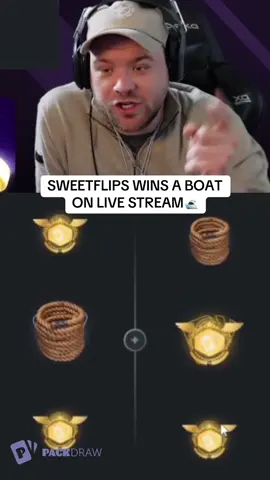 SWEETFLIPS WINS A BOAT ON LIVE STREAM🛥️ #kickstreaming 