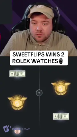 SWEETFLIPS WINS 2 ROLEX WATCHES⌚️  #kickstreaming 
