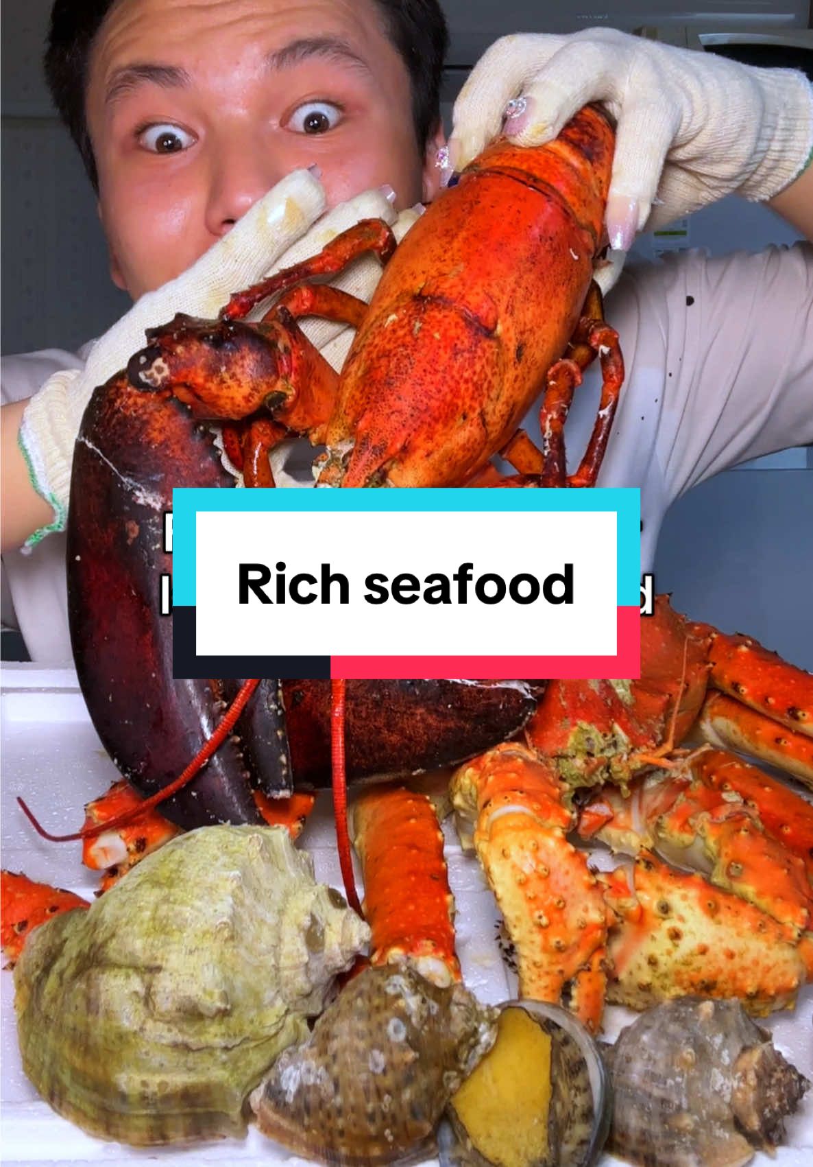 I spent all of my money on this #finacialliteracy #seafoodboil #lobster #kingcrab #shell
