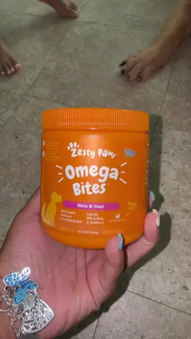 Click the orange shopping cart! Get your fur baby sum skin & coat care vitamins today!